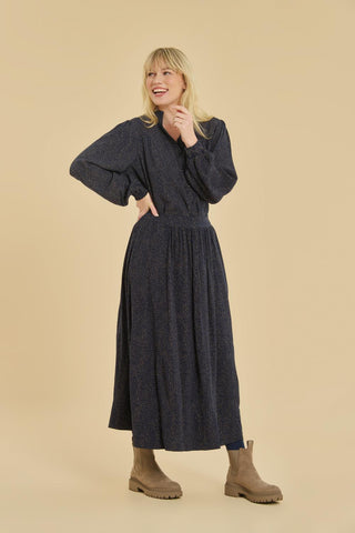 Dotted Pattern Navy