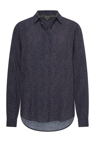 Dotted Pattern Navy