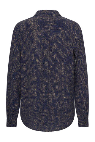 Dotted Pattern Navy