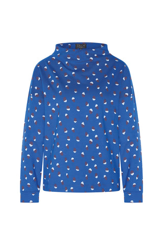 Embroidery Electric Blue