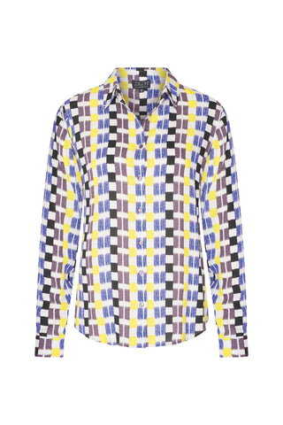 Abstract Electric Blue